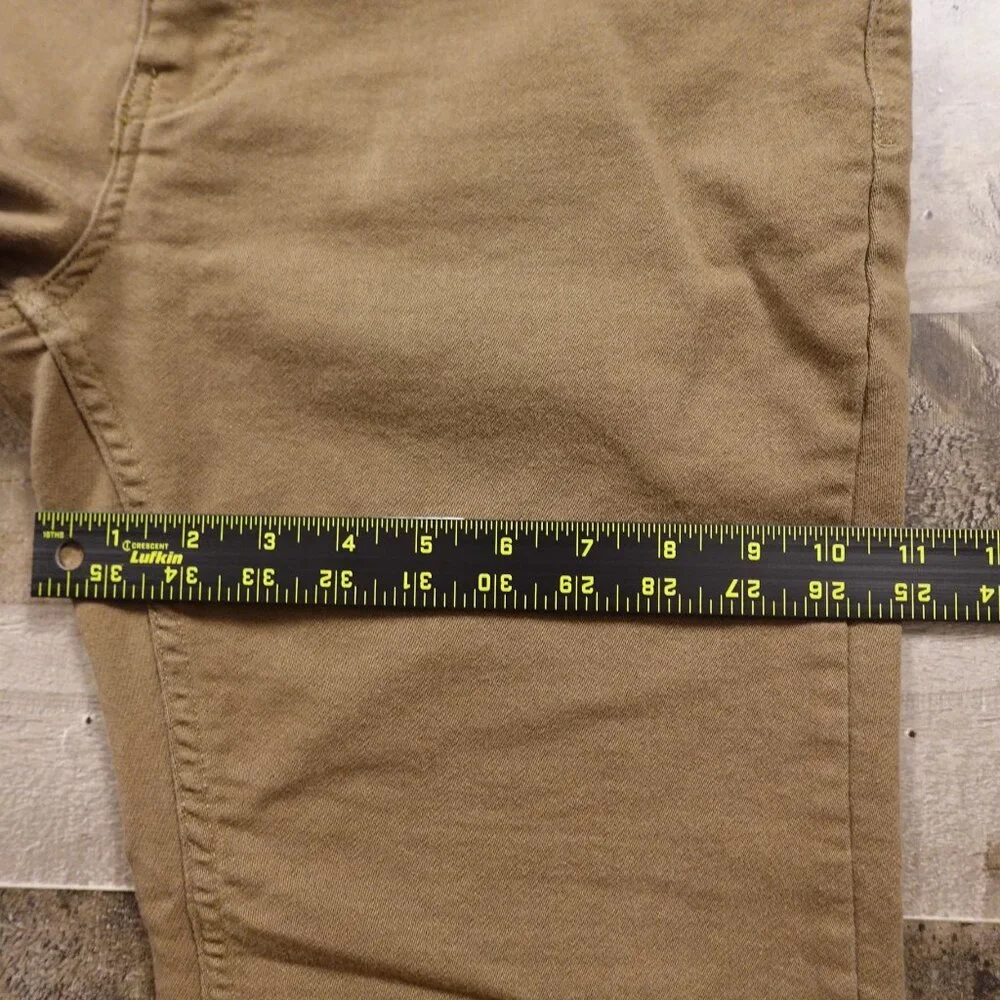 JACHS New York Travel Pants Men’s‎ 34x32 Khaki Stretch Casual Modern Fit Slim